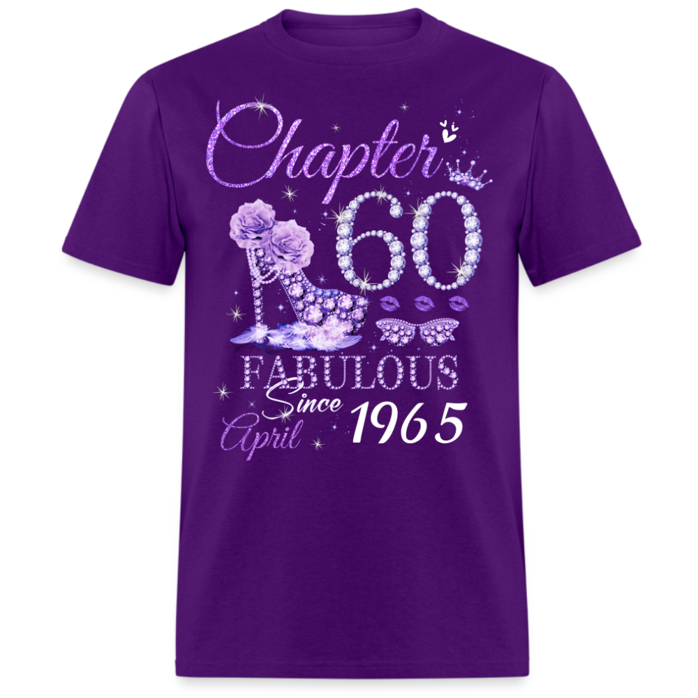 CHAPTER 60 FABULOUS SINCE APRIL 1965 UNISEX SHIRT
