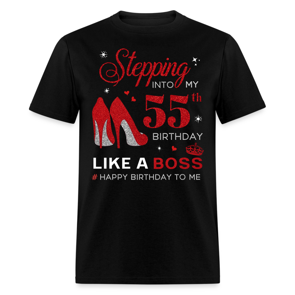 55TH BIRTHDAY LIKE A BOSS UNISEX SHIRT
