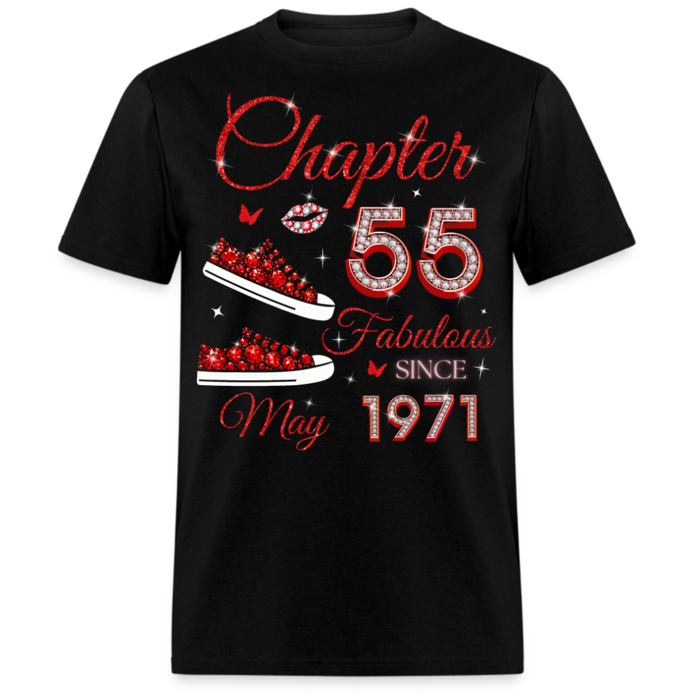 CHAPTER 55 FAB SINCE MAY 1971 (SNEAKER) UNISEX SHIRT