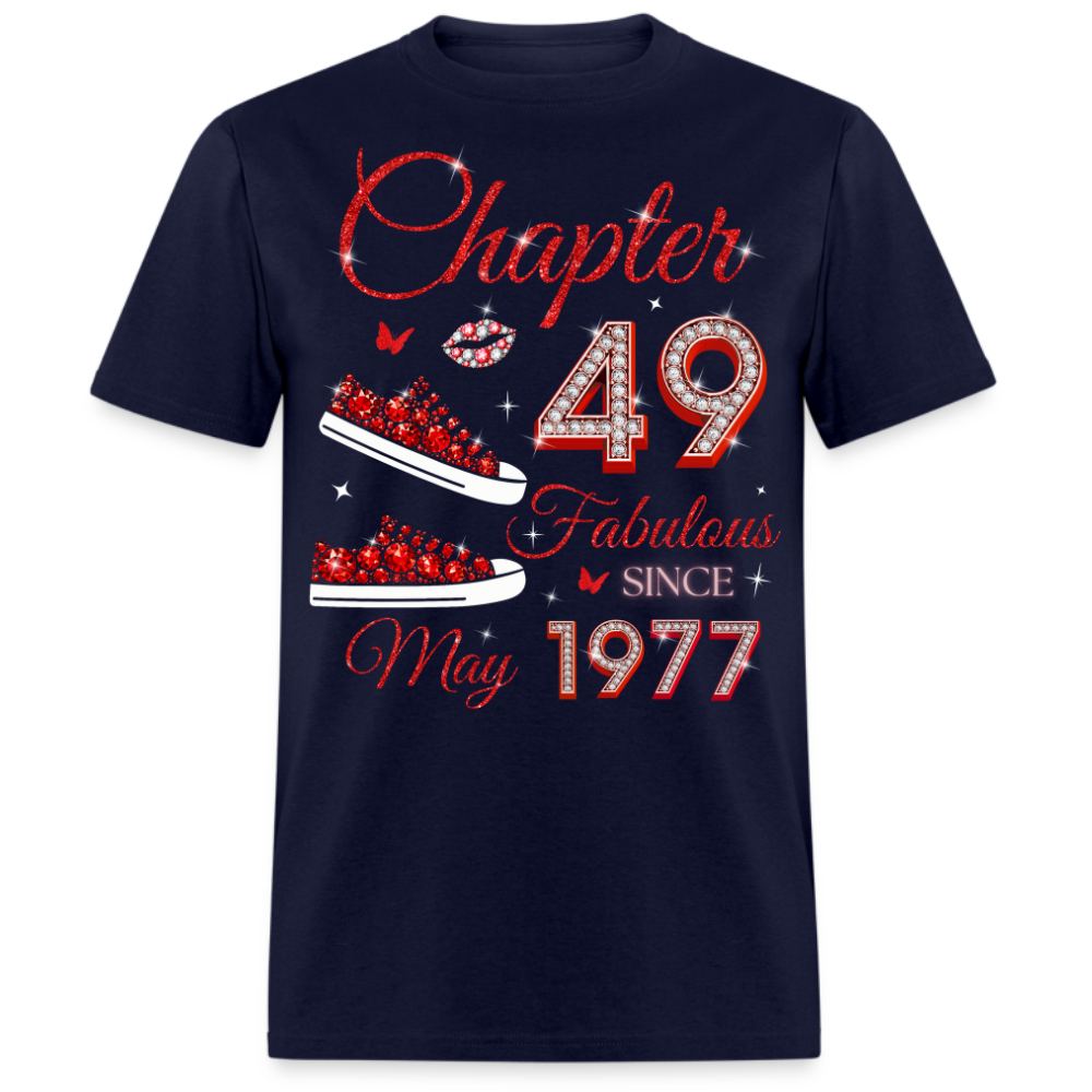 CHAPTER 49 FAB SINCE MAY 1977 (SNEAKER) UNISEX SHIRT