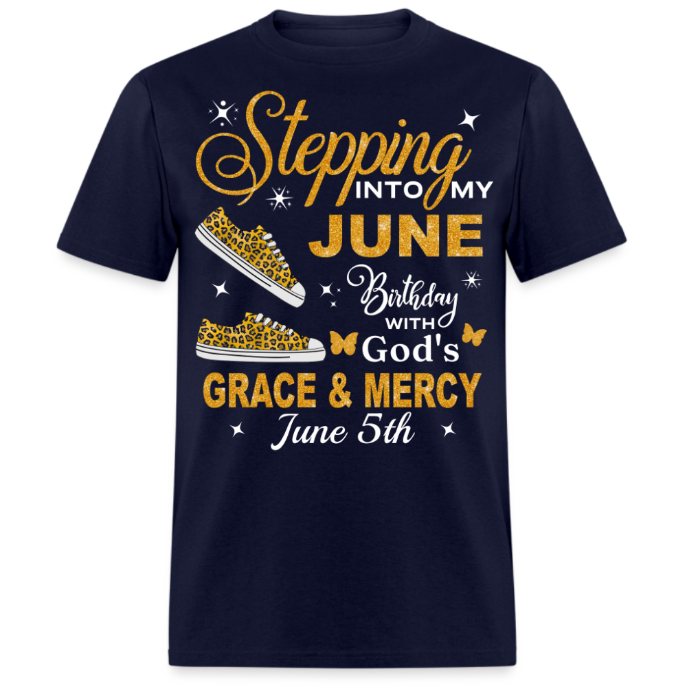 STEPPING 05 JUNE BIRTHDAY UNISEX SHIRT