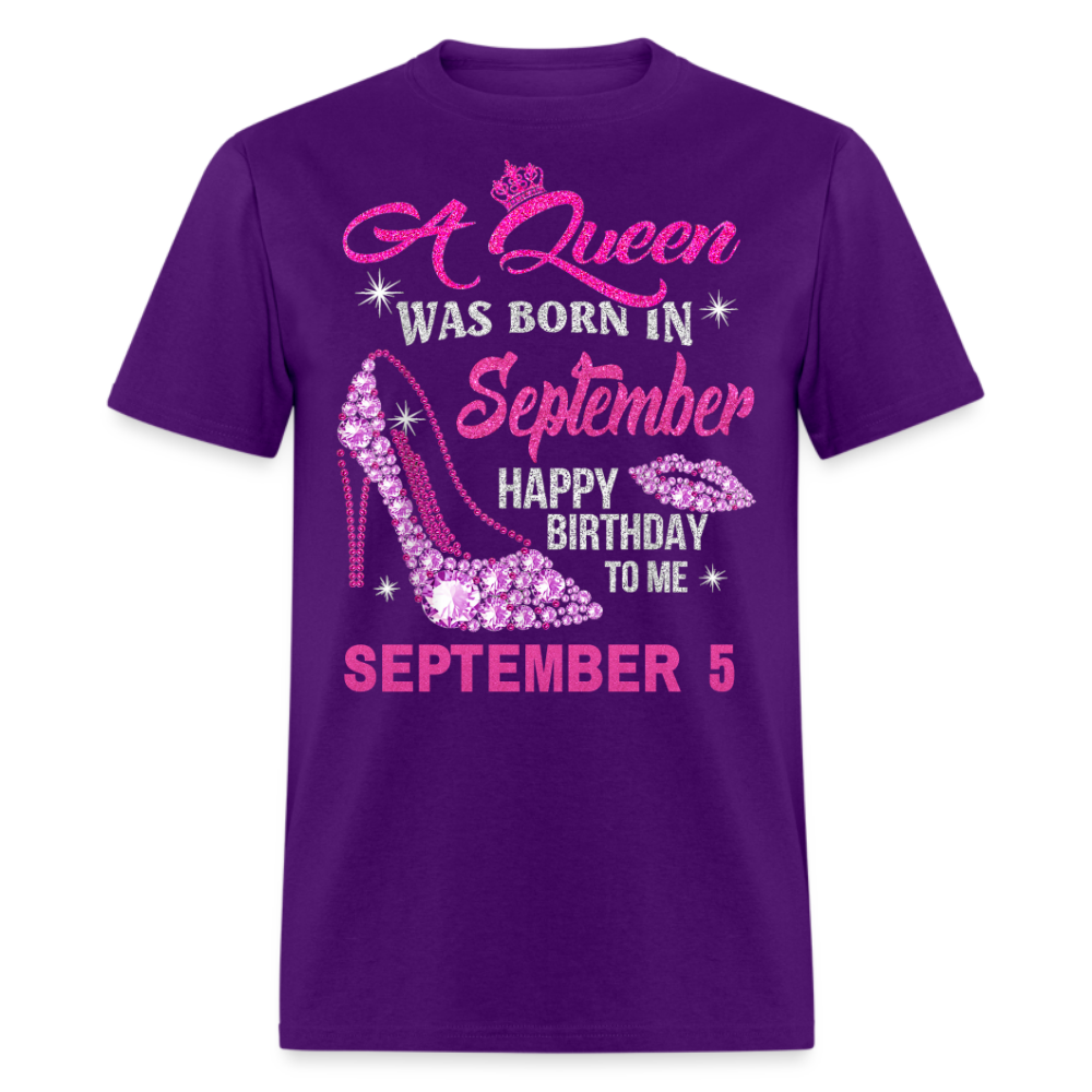 5TH SEPTEMBER QUEEN UNISEX SHIRT