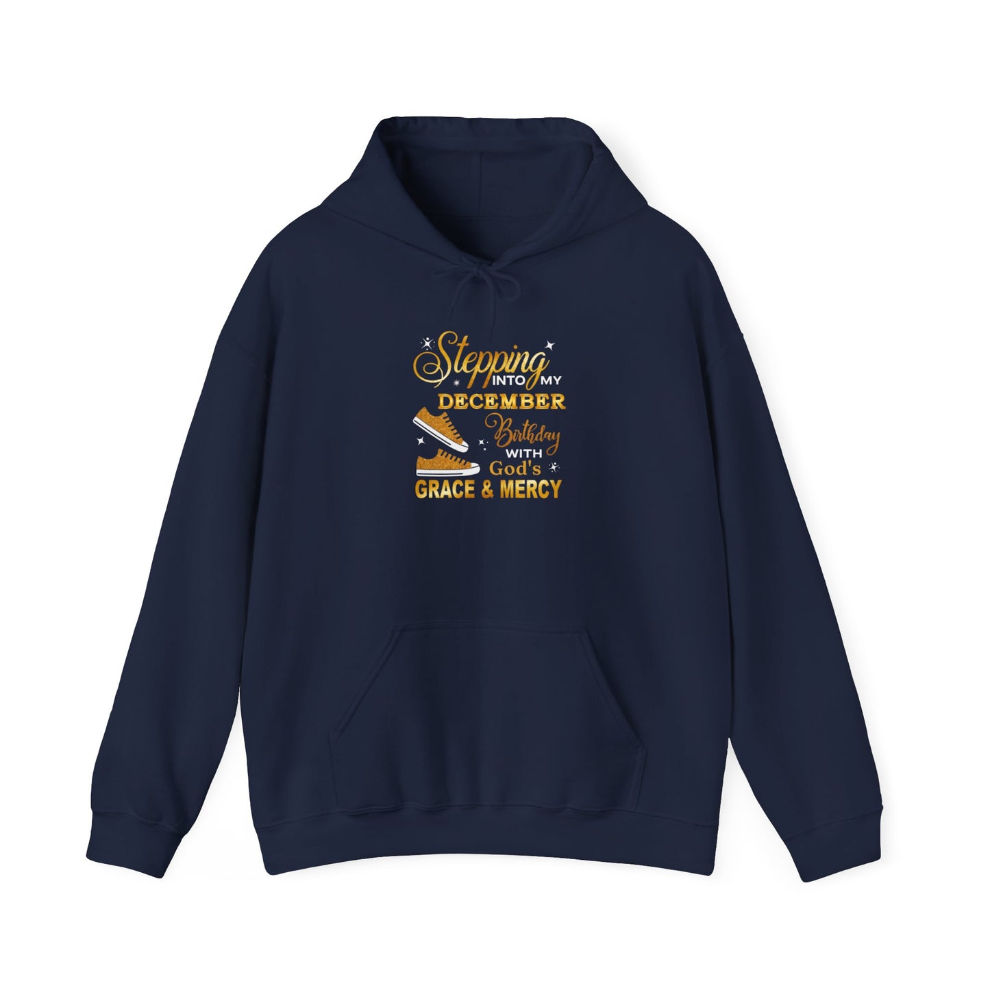 DECEMBER GOD'S GRACE HEAVY BLEND UNISEX HOODIE