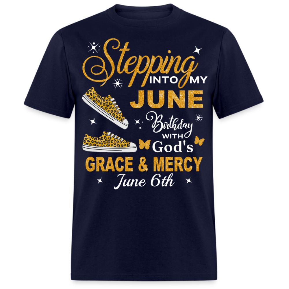 STEPPING 06 JUNE BIRTHDAY UNISEX SHIRT