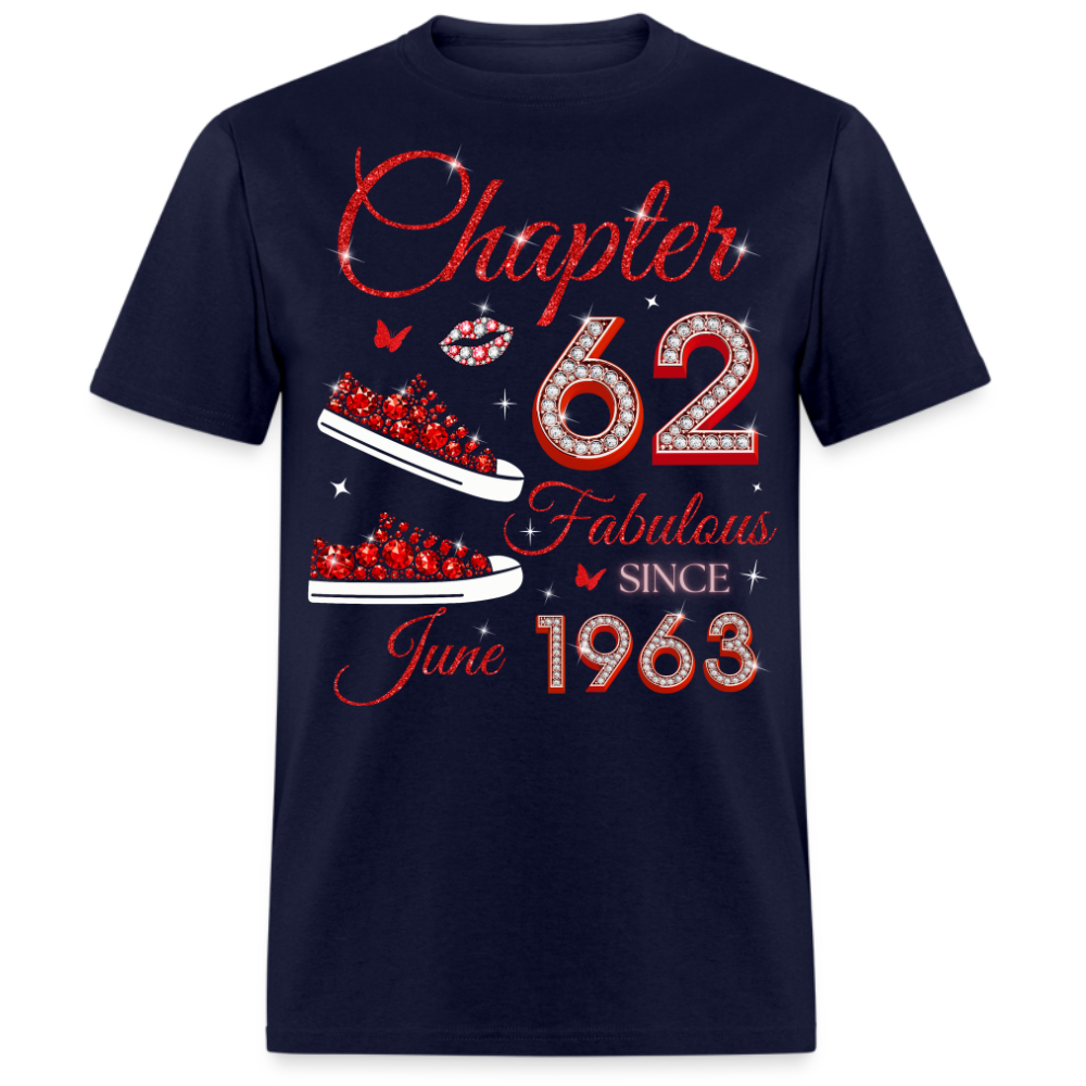 CHAPTER 62 FAB SINCE JUNE 1963 (SNEAKER) UNISEX SHIRT