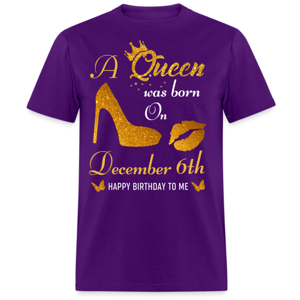 QUEEN 6TH DECEMBER UNISEX SHIRT