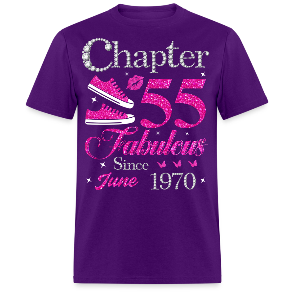 CHAPTER 55 FABULOUS SINCE JUNE 1970 UNISEX SHIRT