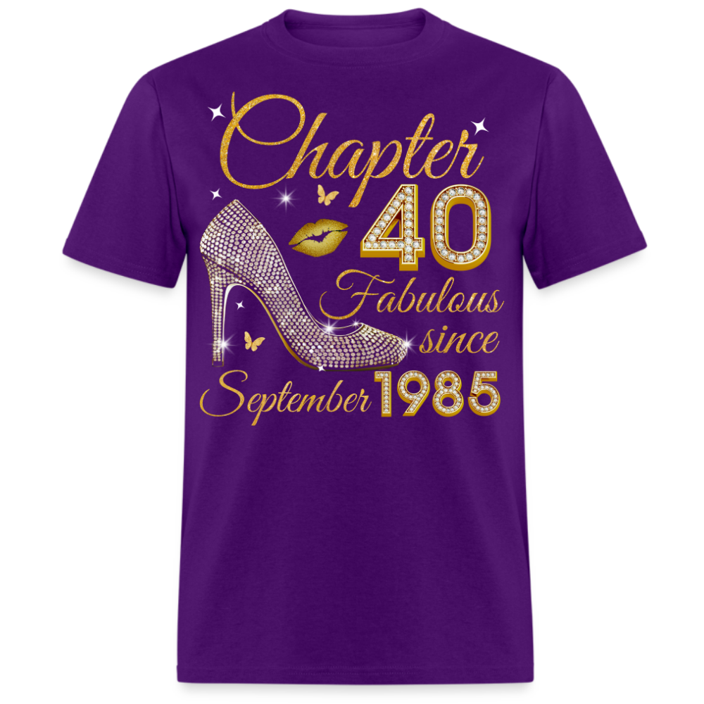 GOLDEN CHAPTER 40 FAB SINCE SEPTEMBER 1985 UNISEX SHIRT