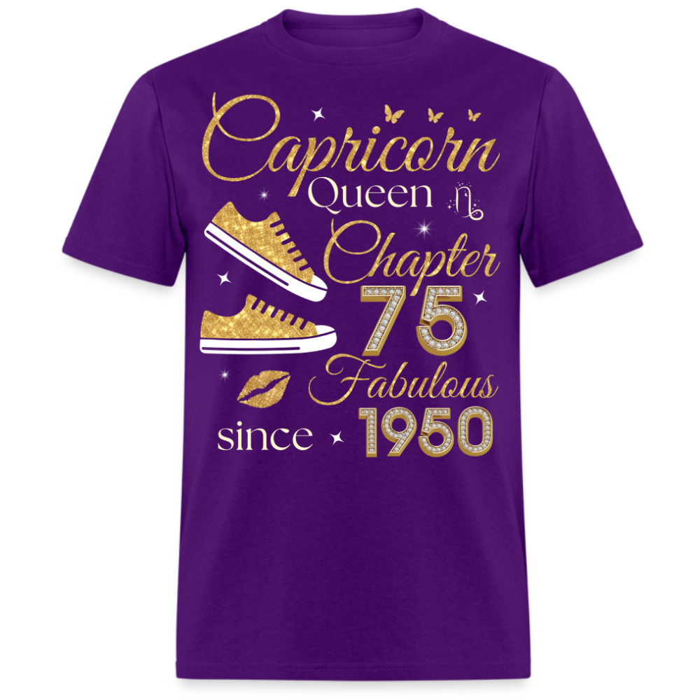 CAPRICORN QUEEN CHAPTER 75 FAB SINCE 1950 UNISEX SHIRT