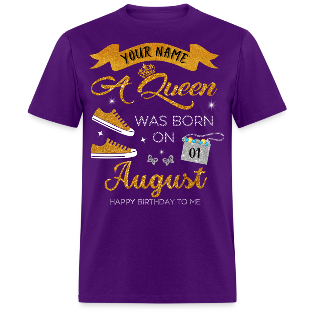 PERSONALIZABLE QUEEN AUGUST SHIRT