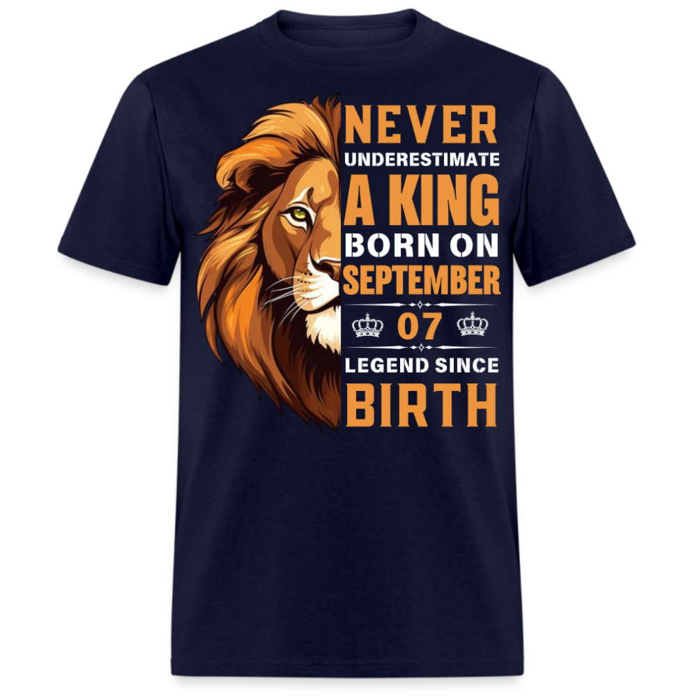 NEVER UNDERESTIMATE SEPTEMBER 07 KING SHIRT