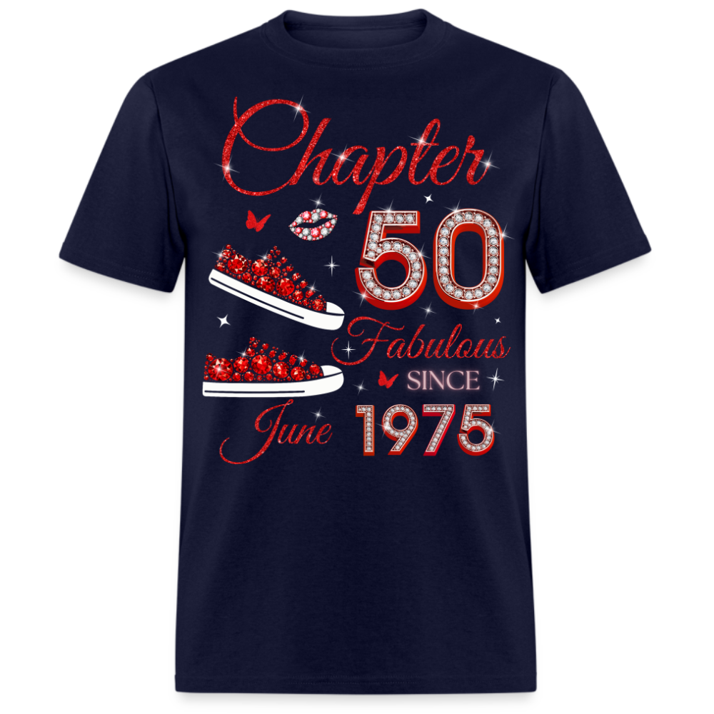 CHAPTER 50 FAB SINCE JUNE 1975 (SNEAKER) UNISEX SHIRT