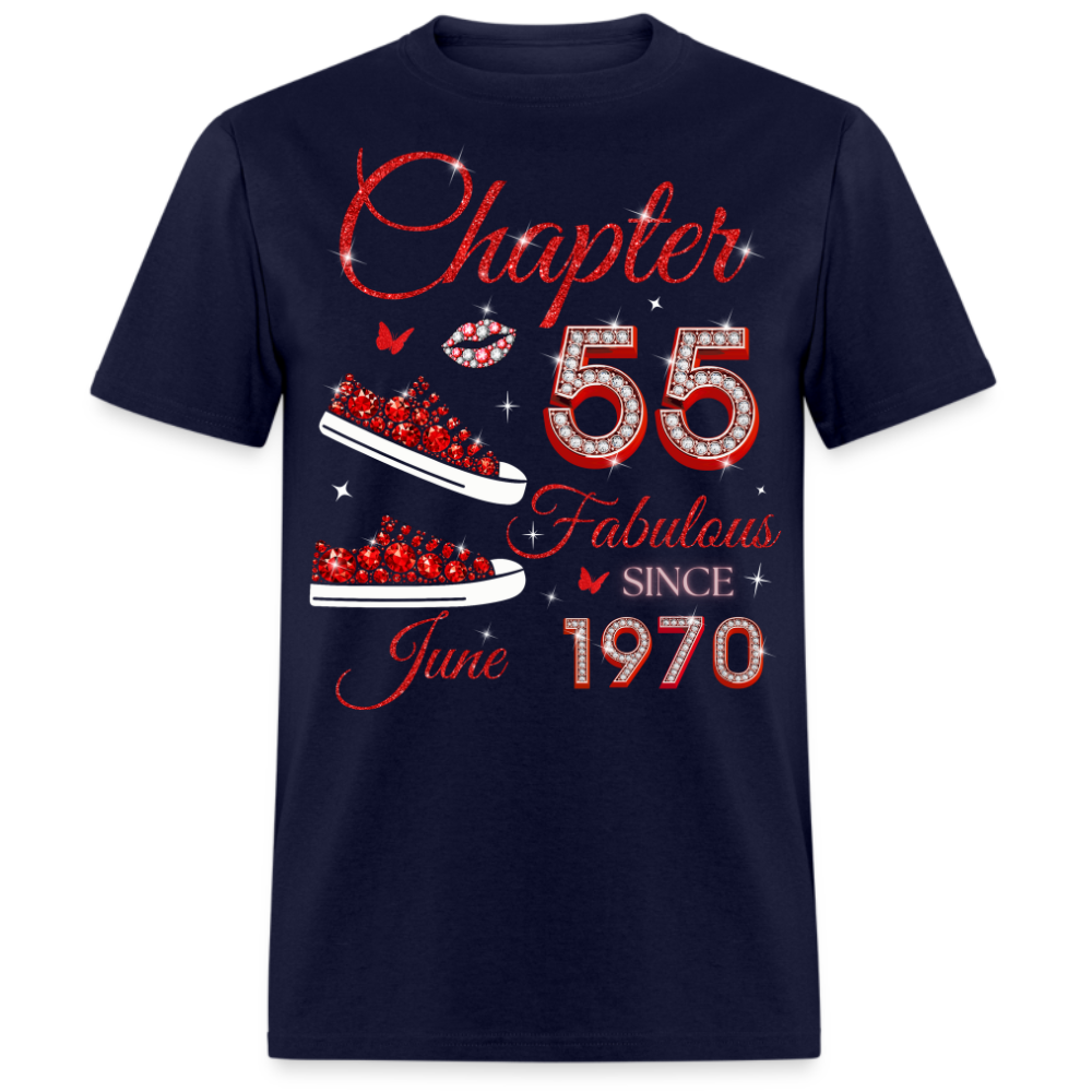 CHAPTER 55 FAB SINCE JUNE 1970 (SNEAKER) UNISEX SHIRT