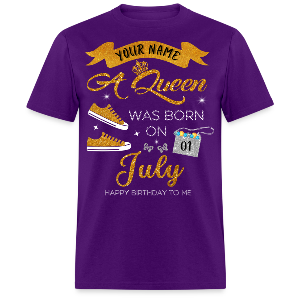 PERSONALIZABLE QUEEN JULY SHIRT