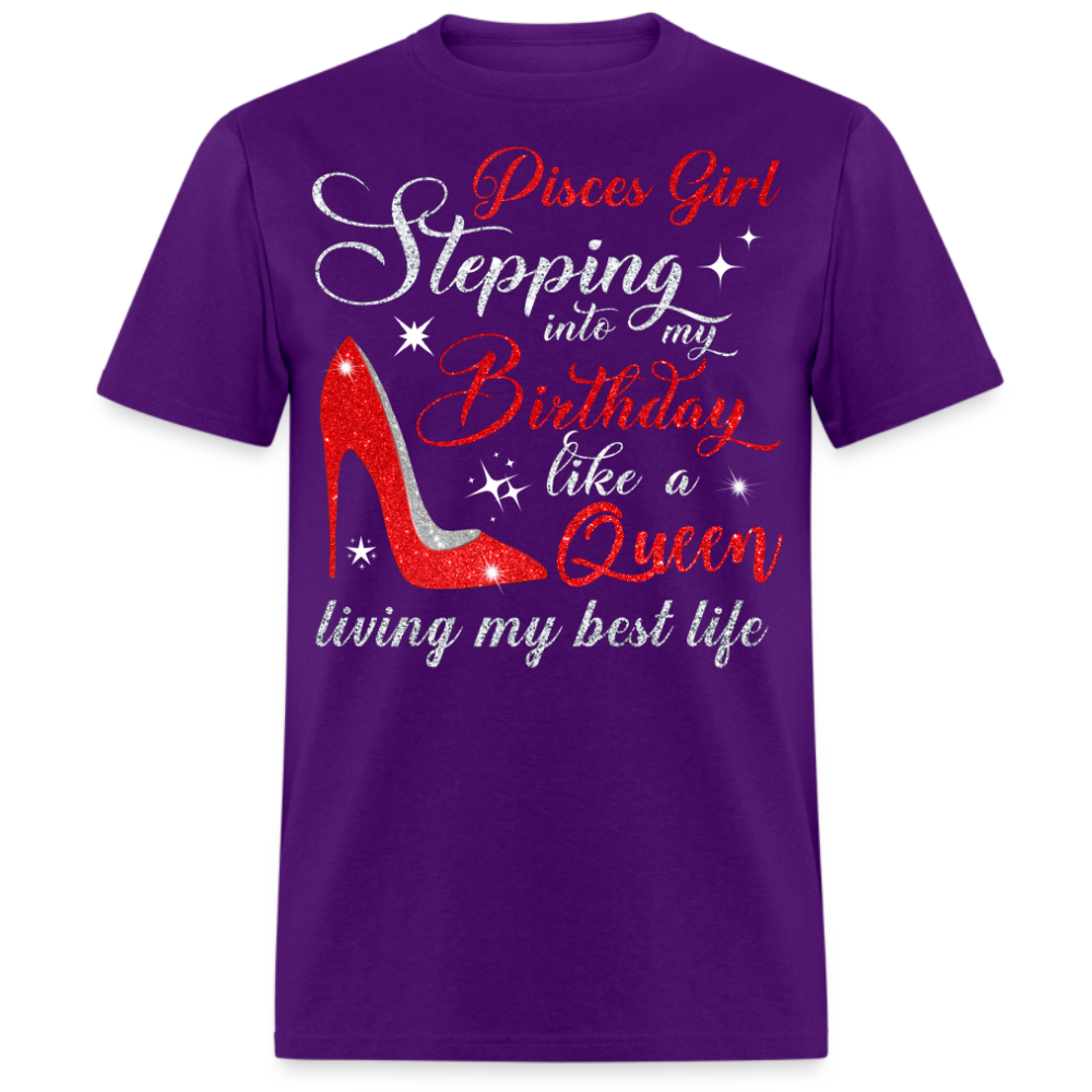 PISCES BIRTHDAY GIRL UNISEX SHIRT