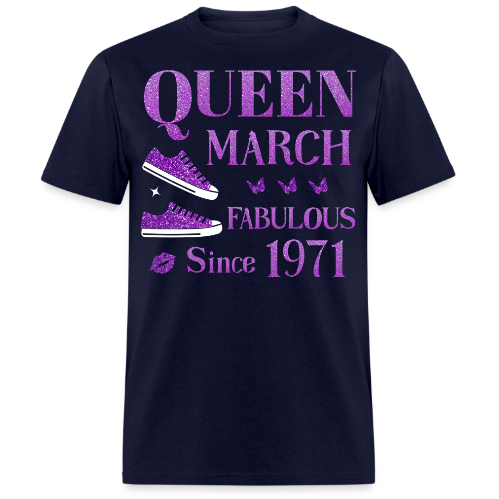 QUEEN MARCH FAB SINCE 1971 UNISEX SHIRT