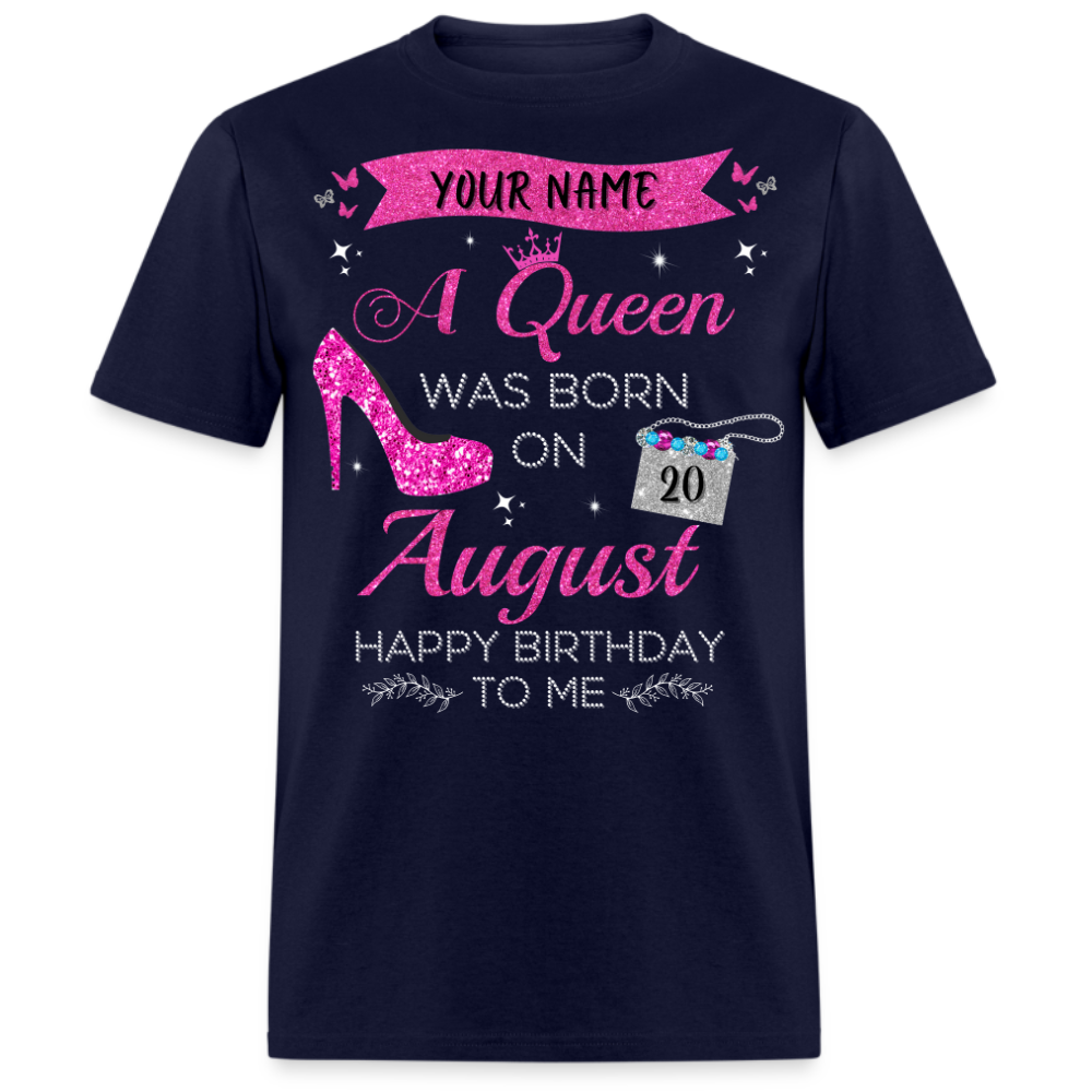PERSONALIZABLE AUGUST QUEEN SHIRT