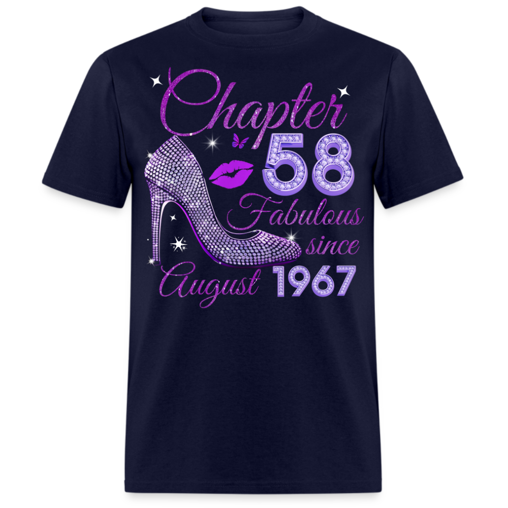 CHAPTER 58 FABULOUS SINCE AUGUST 1967 UNISEX SHIRT