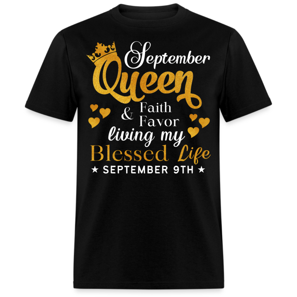9TH SEPTEMBER QUEEN FAITH AND FAVOR UNISEX SHIRT