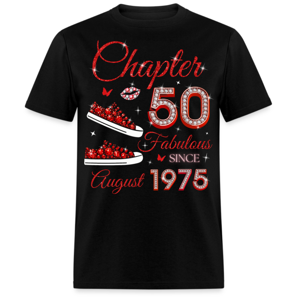 CHAPTER 50 FAB SINCE AUGUST 1975 (SNEAKER) UNISEX SHIRT