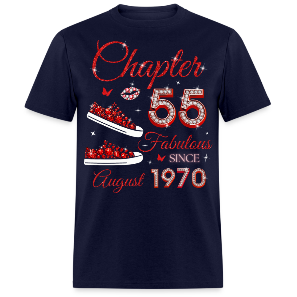CHAPTER 55 FAB SINCE AUGUST 1970 (SNEAKER) UNISEX SHIRT