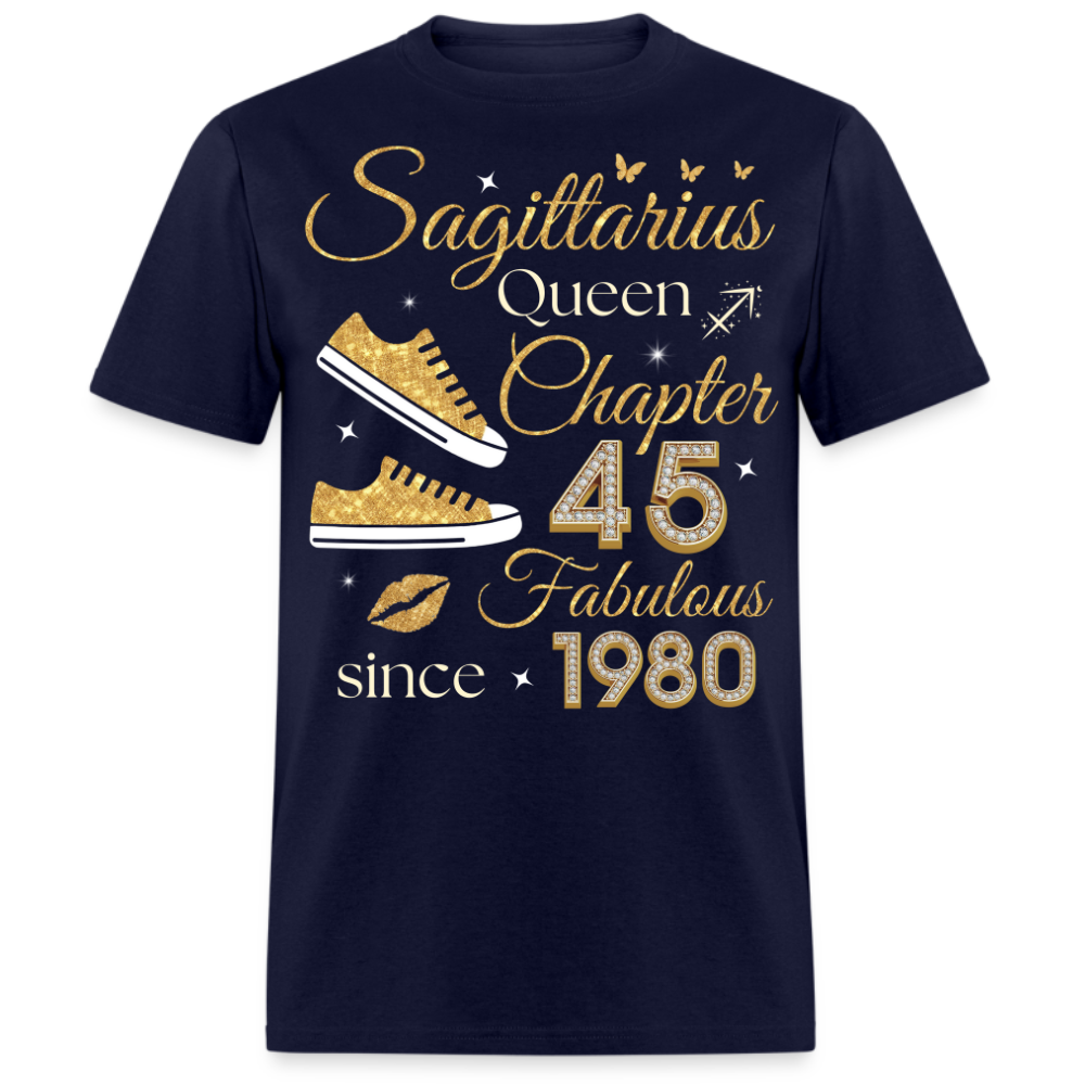 SAGITTARIUS QUEEN CHAPTER 45 FAB SINCE 1980 UNISEX SHIRT