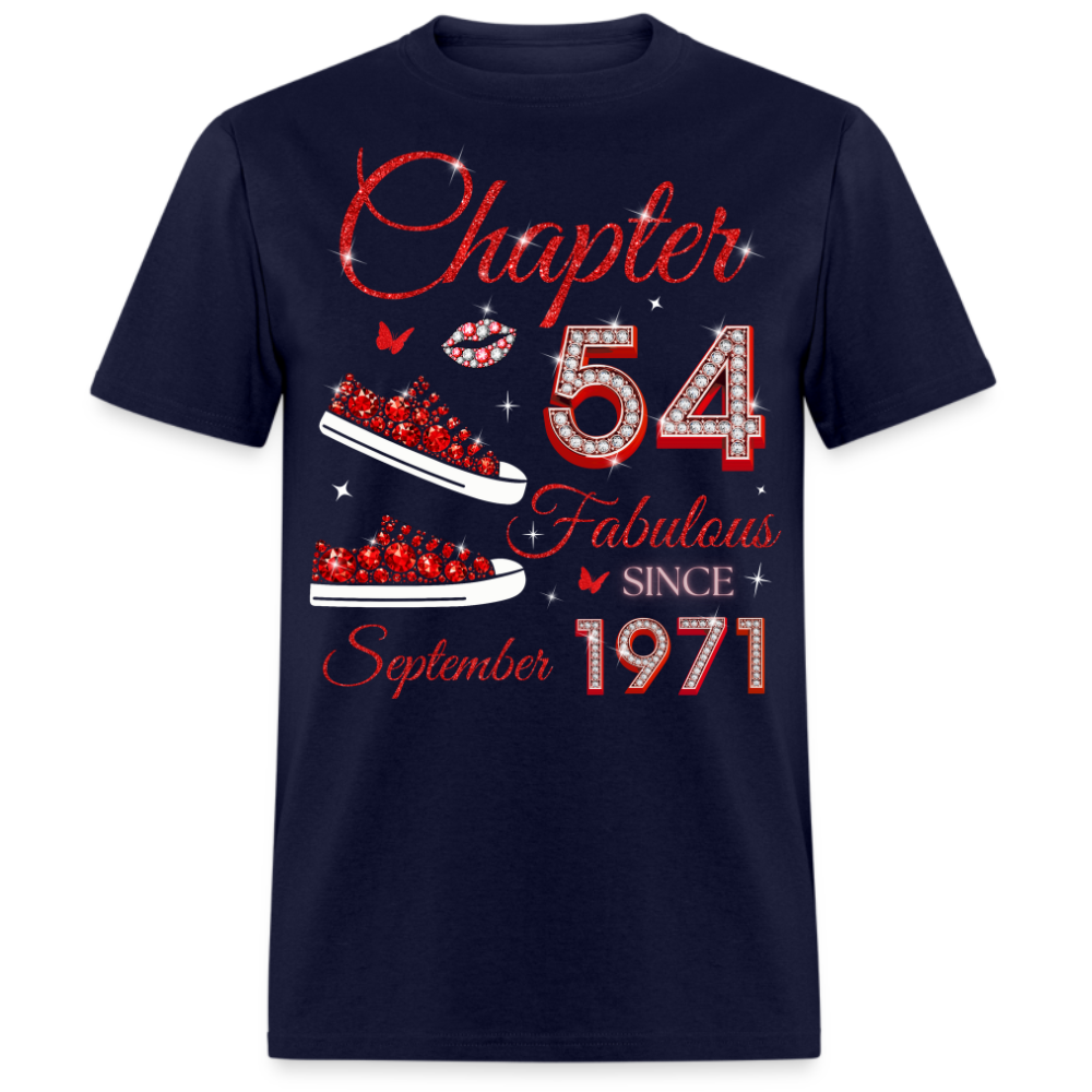 CHAPTER 54 FAB SINCE SEPTEMBER 1971 (SNEAKER) UNISEX SHIRT