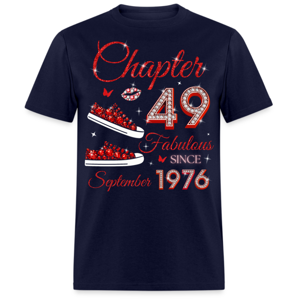 CHAPTER 49 FAB SINCE SEPTEMBER 1976 (SNEAKER) UNISEX SHIRT