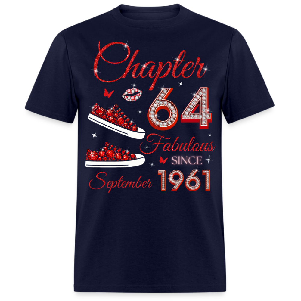CHAPTER 64 FAB SINCE SEPTEMBER 1961 (SNEAKER) UNISEX SHIRT