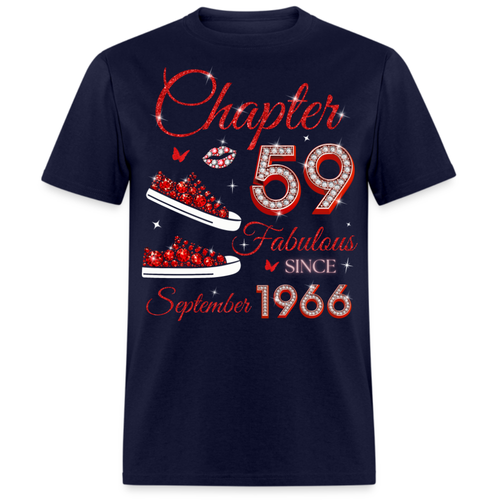 CHAPTER 59 FAB SINCE SEPTEMBER 1966 (SNEAKER) UNISEX SHIRT