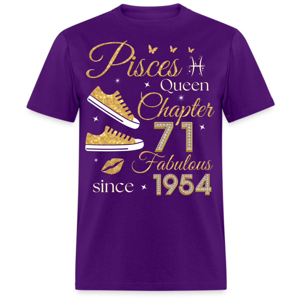 PISCES QUEEN CHAPTER 71 FAB SINCE 1954 UNISEX SHIRT