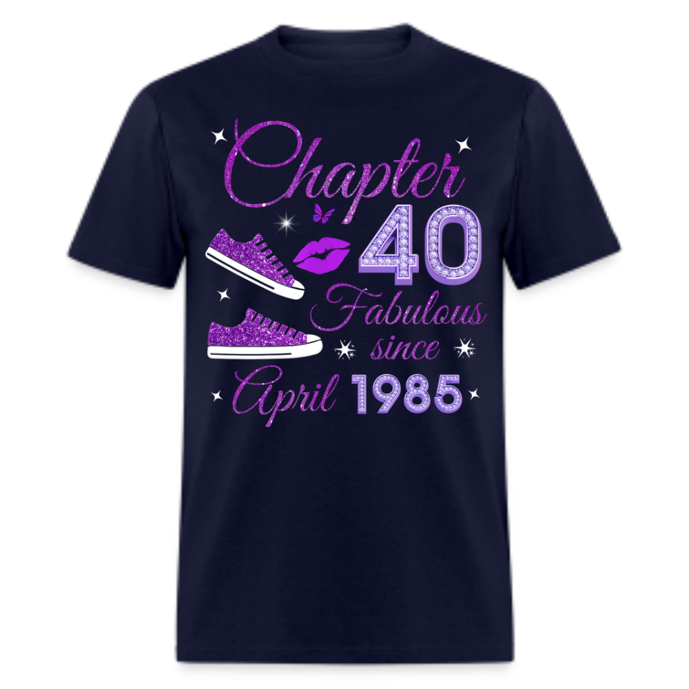 CHAPTER 40 FAB SINCE APRIL 1985 (SNEAKERS) SHIRT
