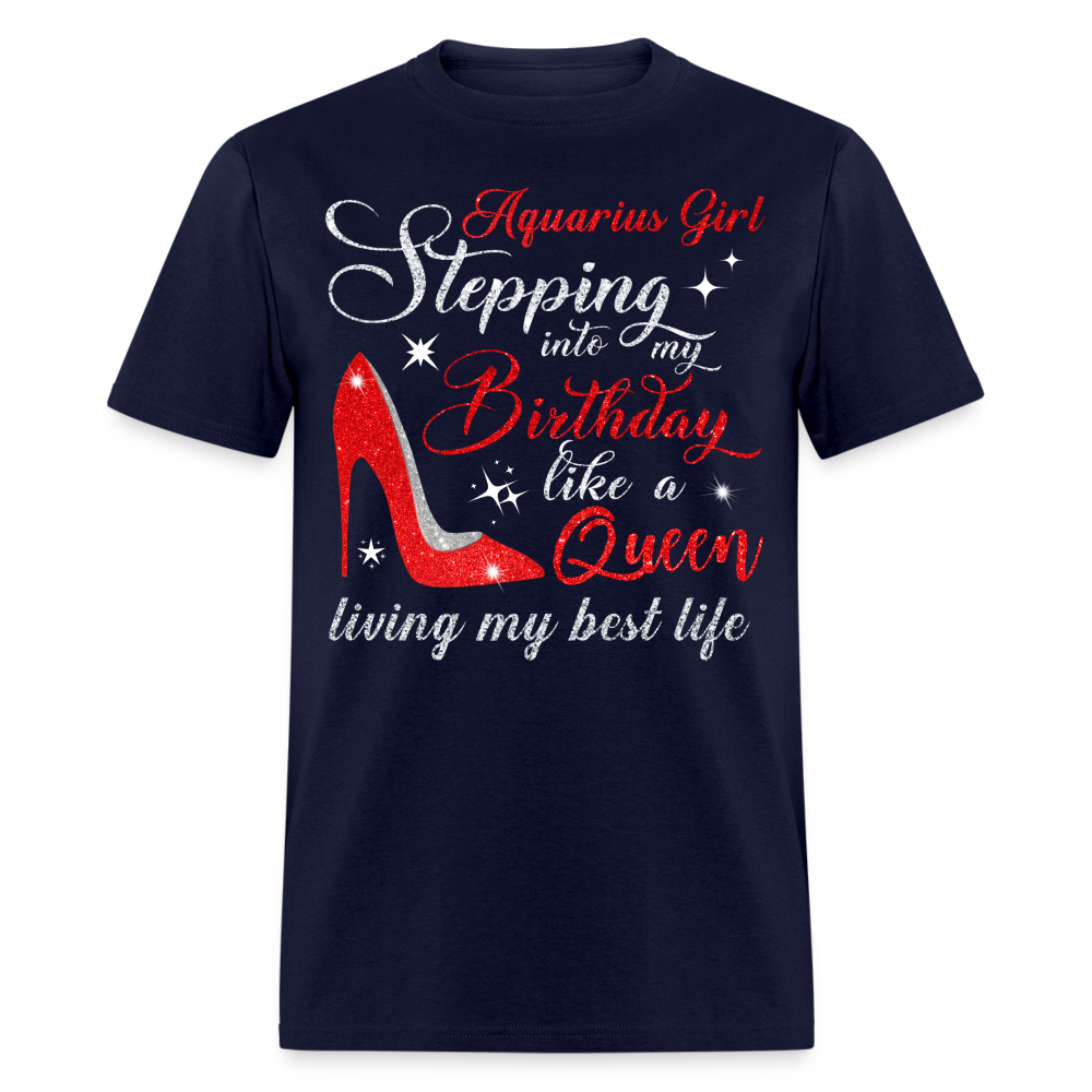 AQUARIUS BIRTHDAY GIRL UNISEX SHIRT