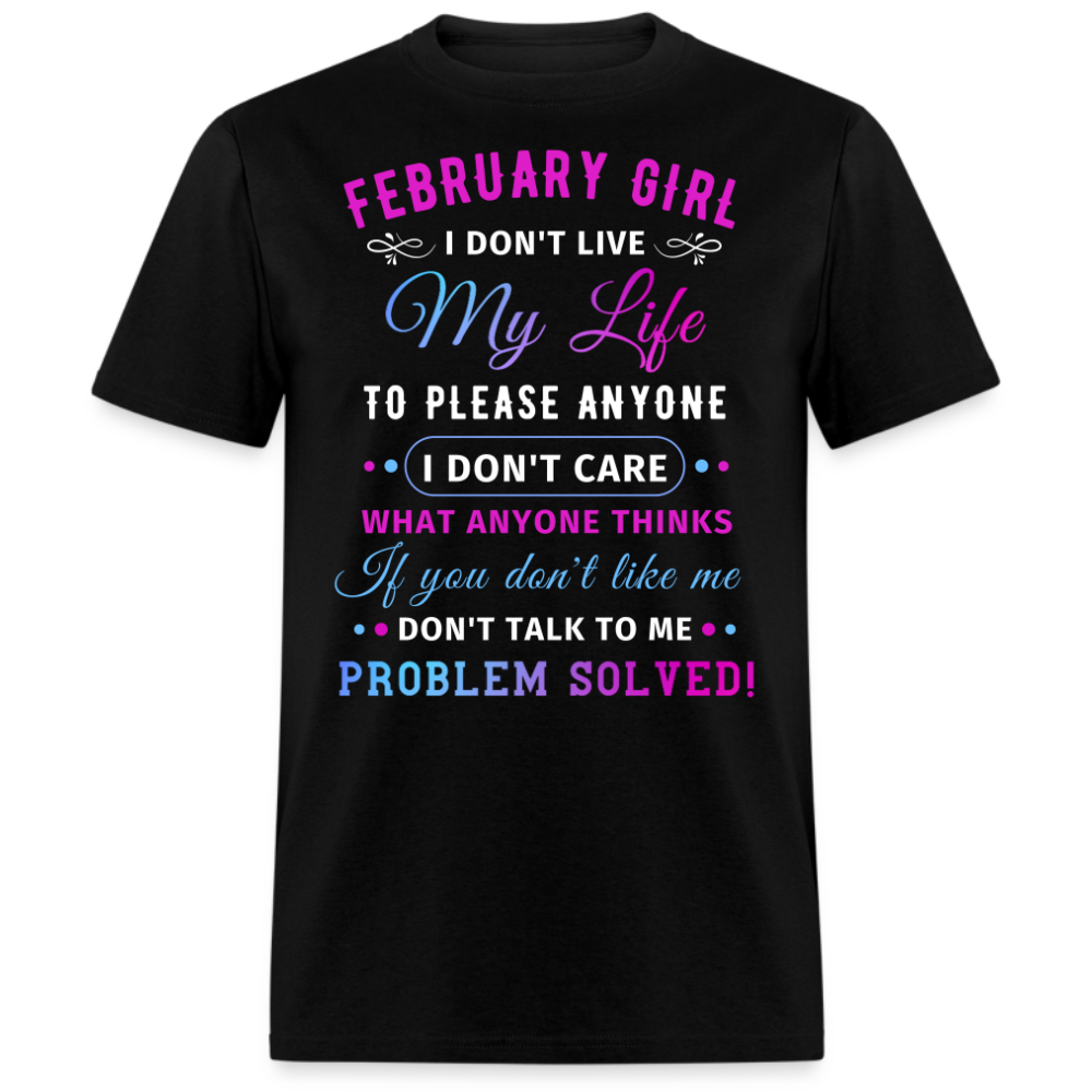 FEBRUARY GIRL UNISEX SHIRT
