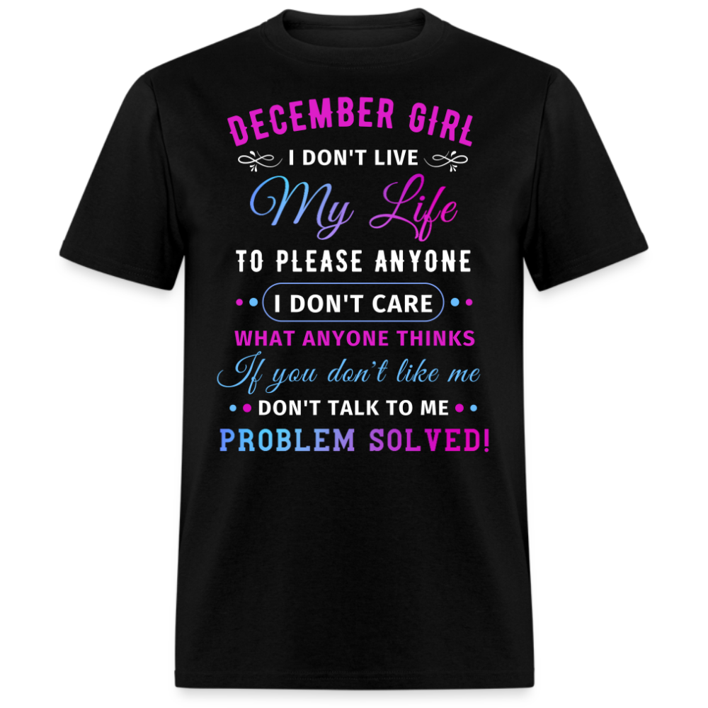 DECEMBER GIRL UNISEX SHIRT