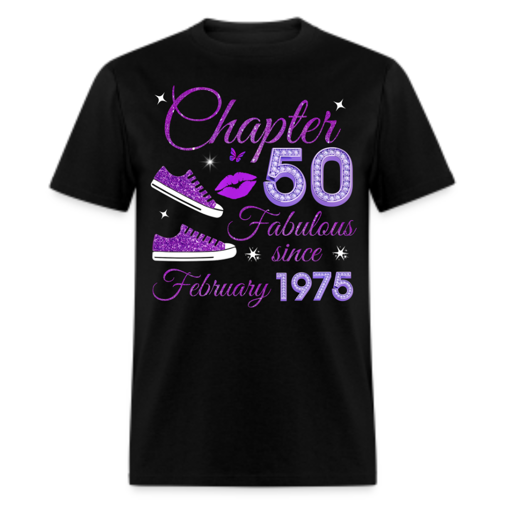CHAPTER 50 FAB SINCE FEBRUARY 1975 (SNEAKERS) SHIRT