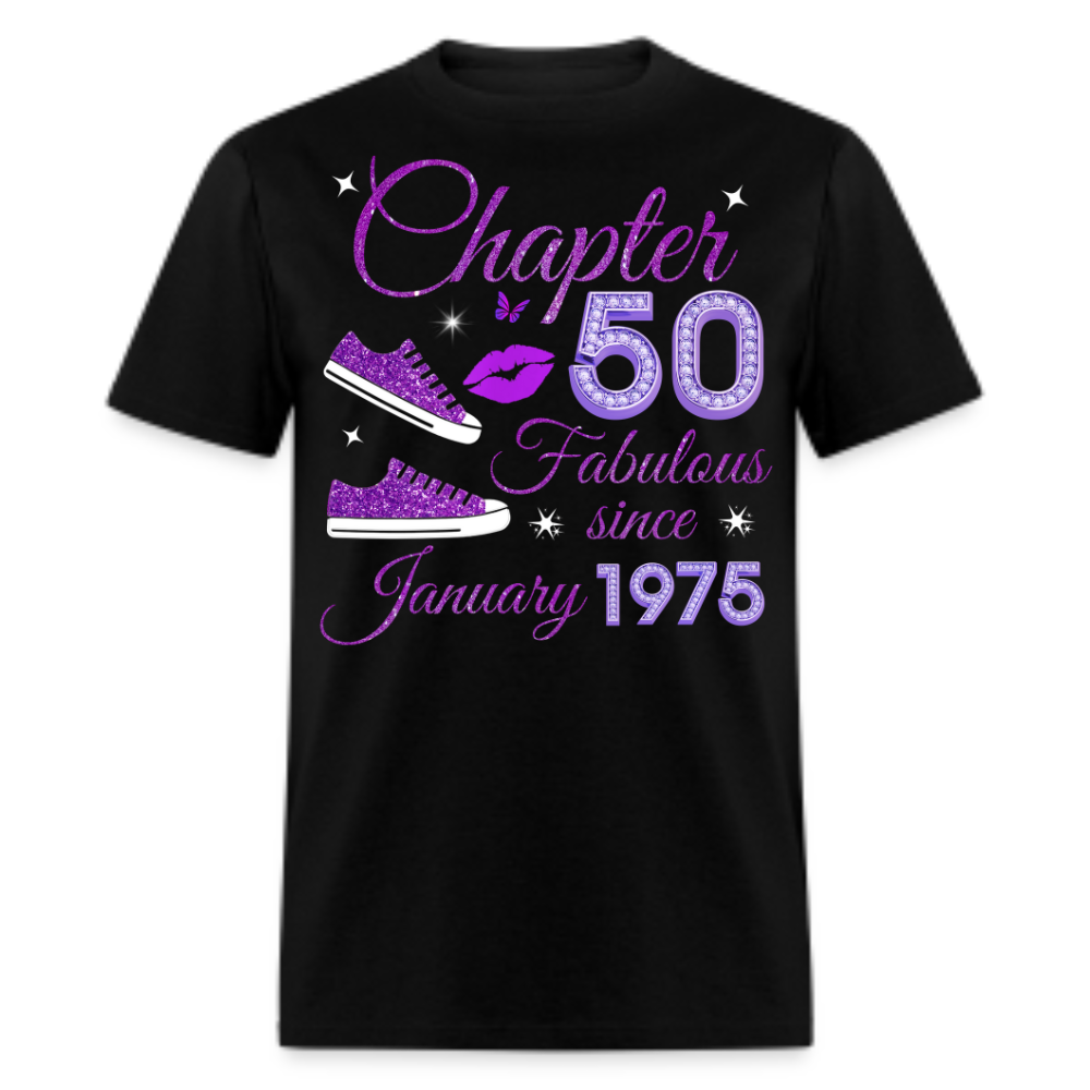 CHAPTER 50 FAB SINCE JANUARY 1975 (SNEAKERS) SHIRT