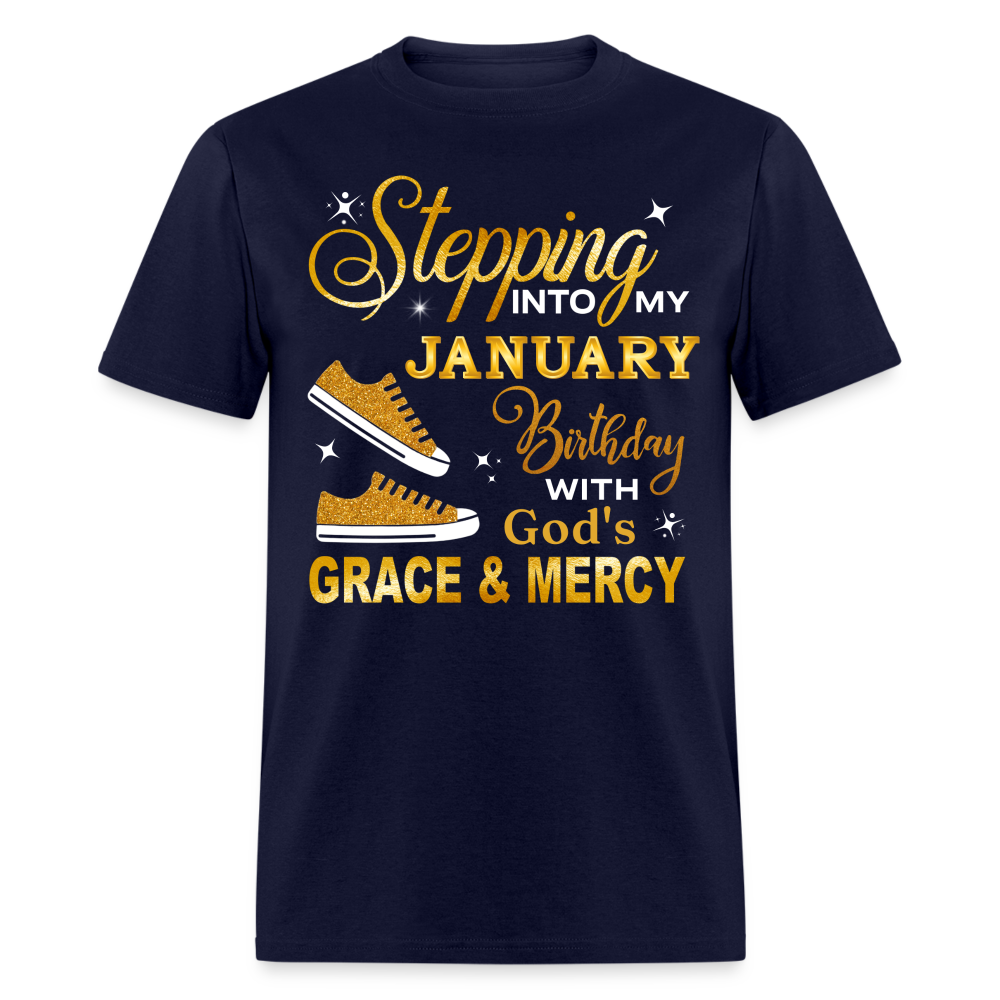 JANUARY GOD'S GRACE UNISEX SHIRT (WITHOUT DATE)