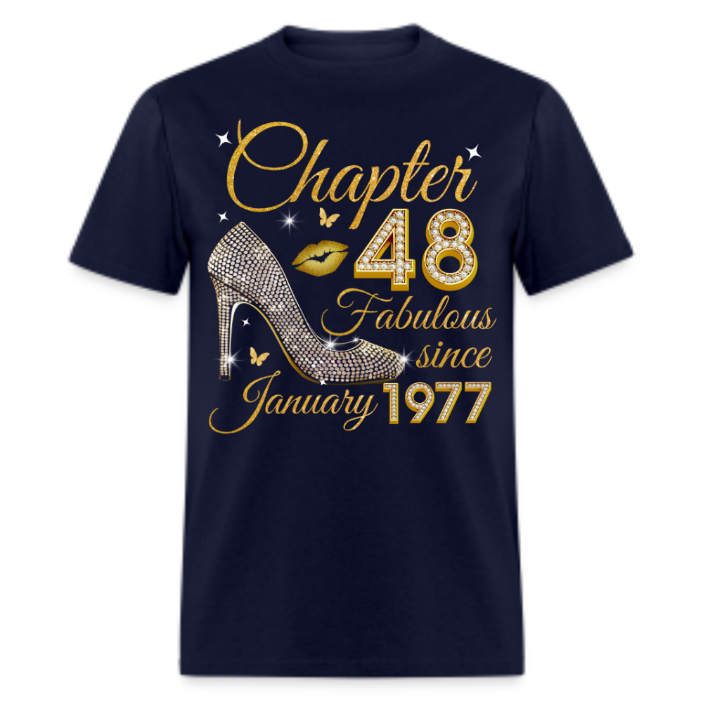 GOLDEN CHAPTER 48 FAB SINCE JANUARY 1977 UNISEX SHIRT