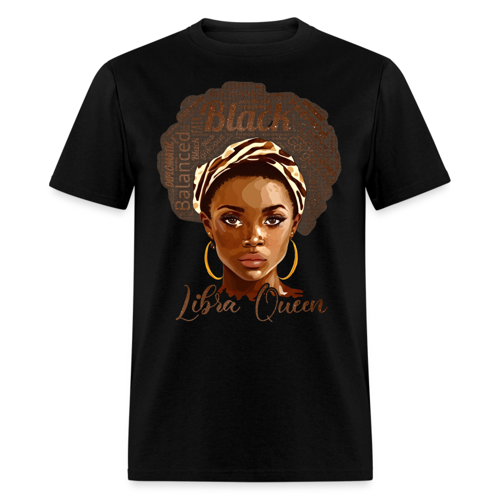 BLACK LIBRA QUEEN UNISEX SHIRT