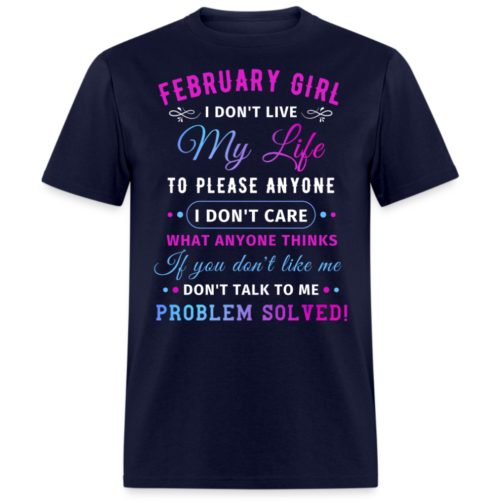 FEBRUARY GIRL UNISEX SHIRT