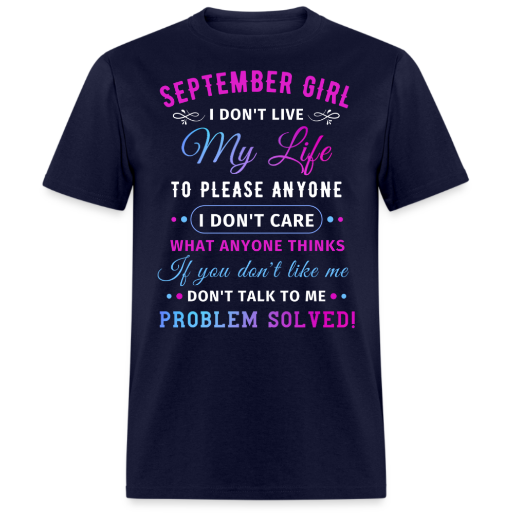 SEPTEMBER GIRL UNISEX SHIRT