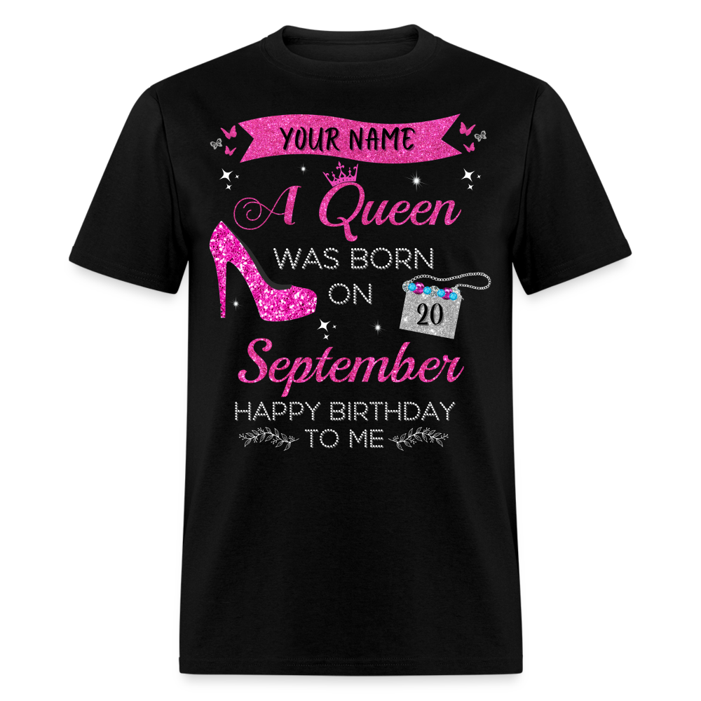 PERSONALIZABLE SEPTEMBER QUEEN SHIRT