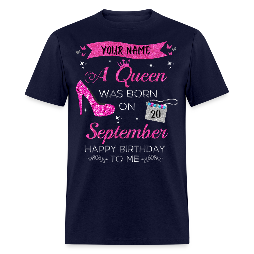 PERSONALIZABLE SEPTEMBER QUEEN SHIRT