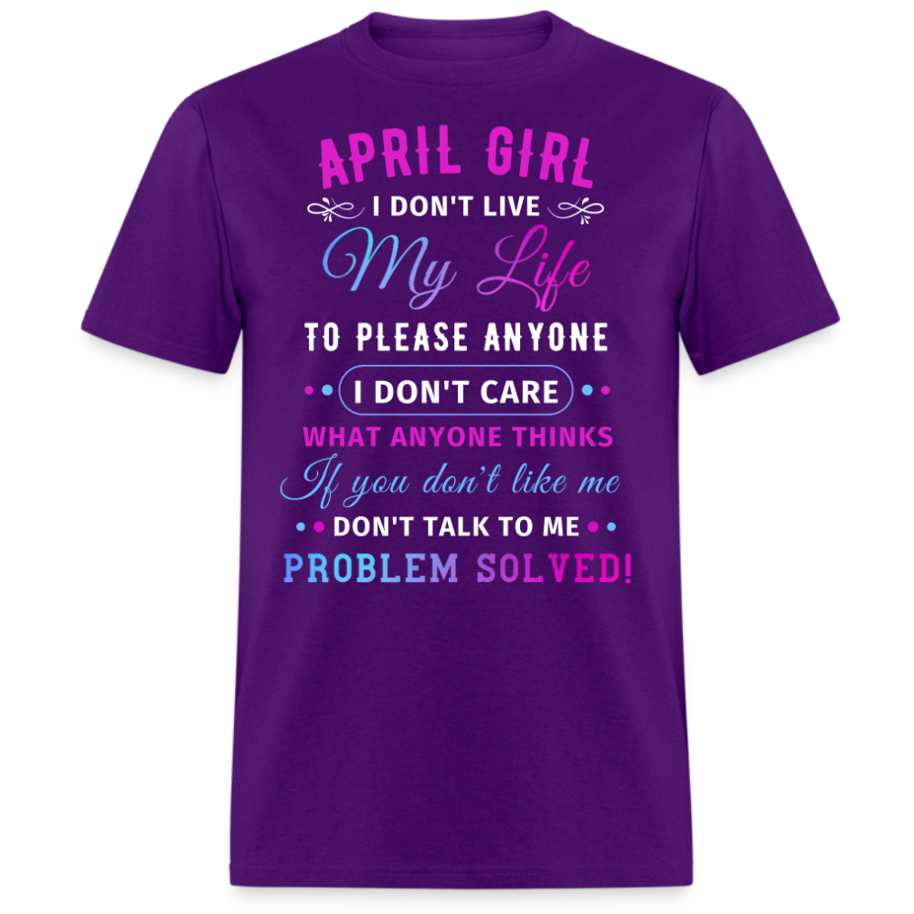 APRIL GIRL UNISEX SHIRT