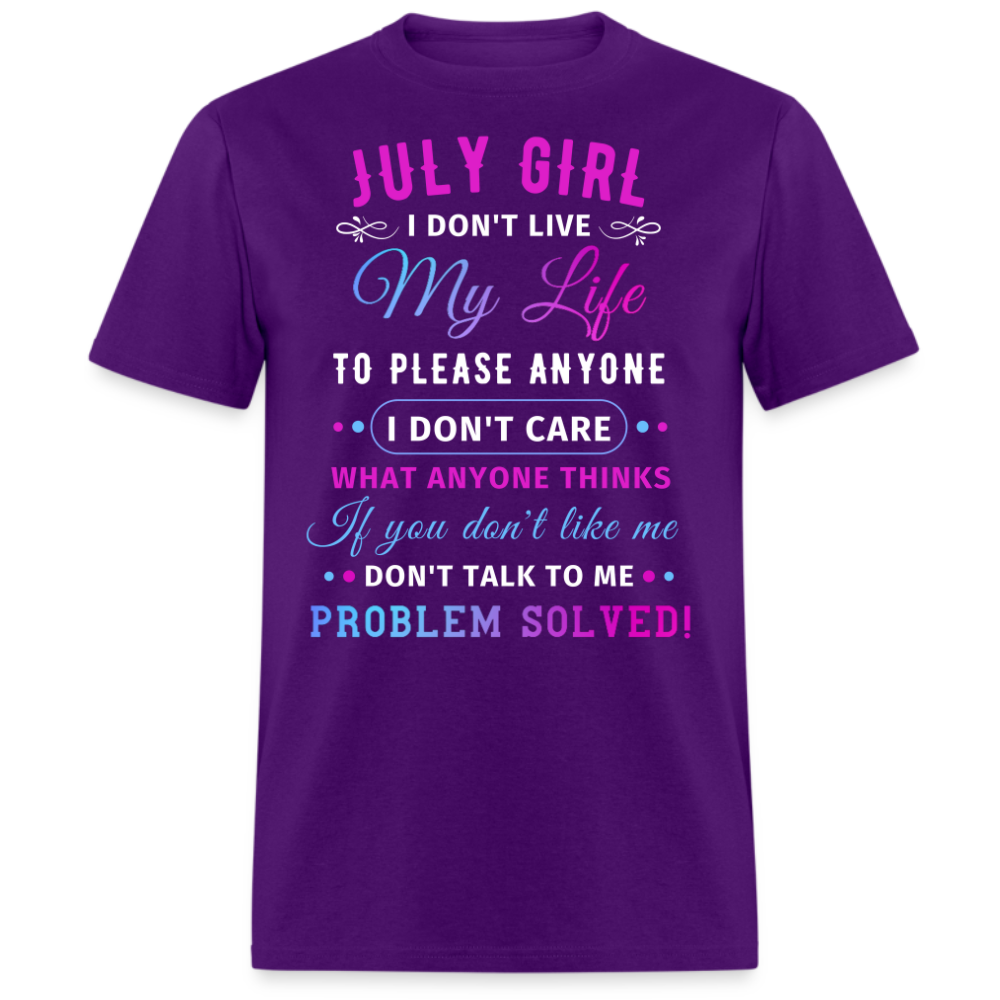 JULY GIRL UNISEX SHIRT