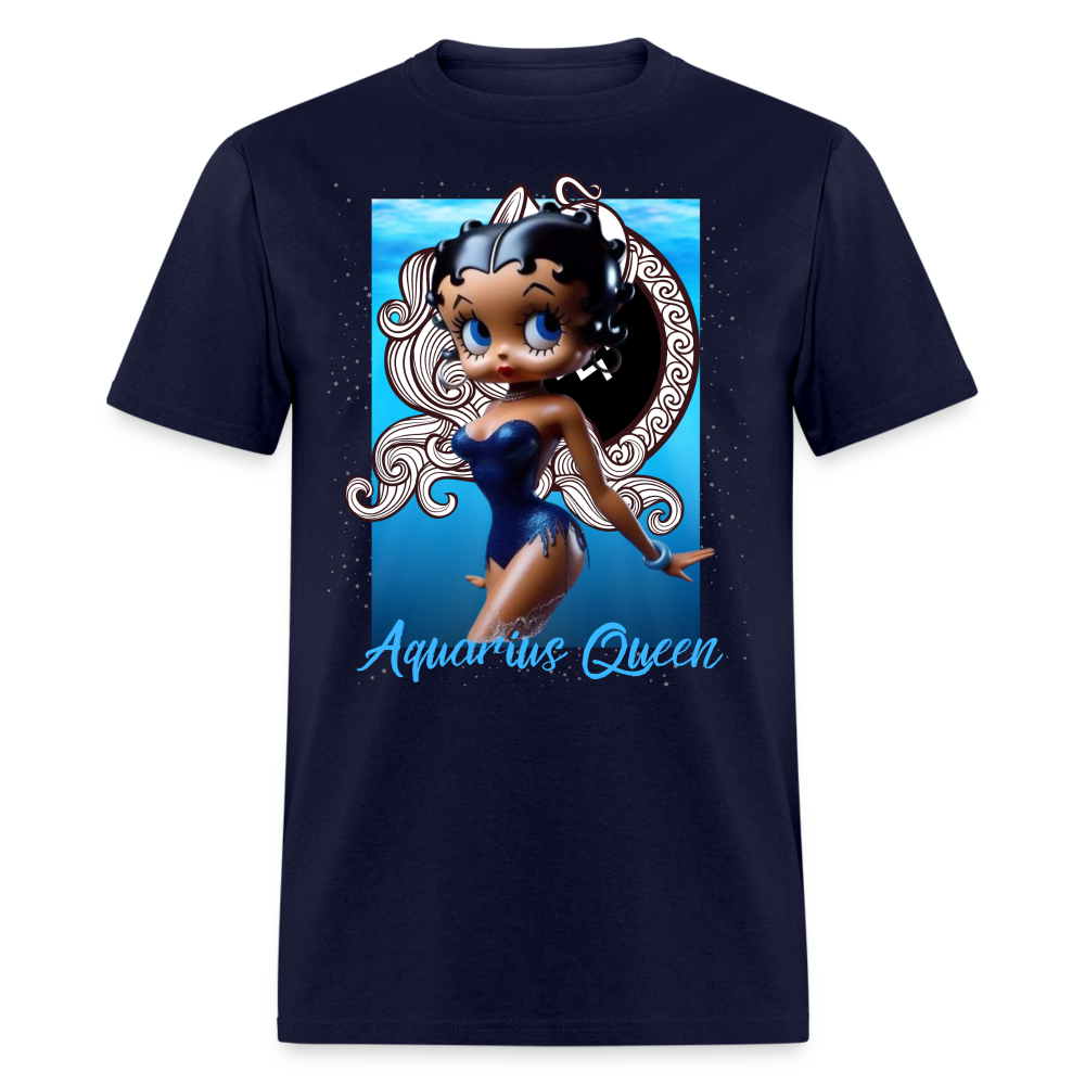 AQUARIUS QUEEN SUNSIGN UNISEX SHIRT