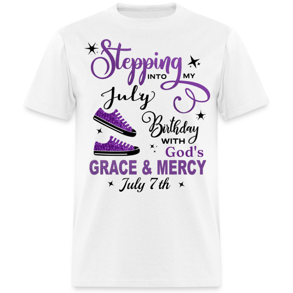 STEPPING JULY 07 UNISEX SHIRT
