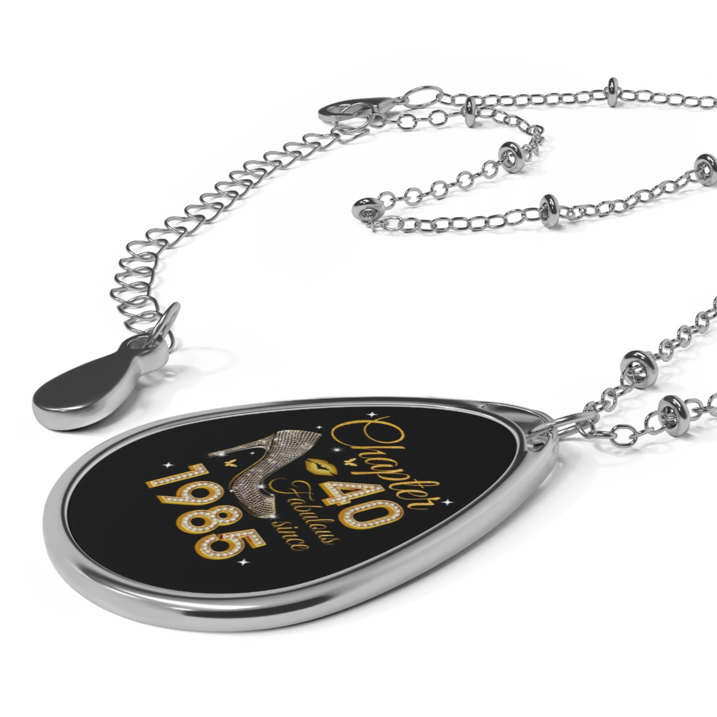 GOLDEN CHAPTER 40-1985 OVAL NECKLACE