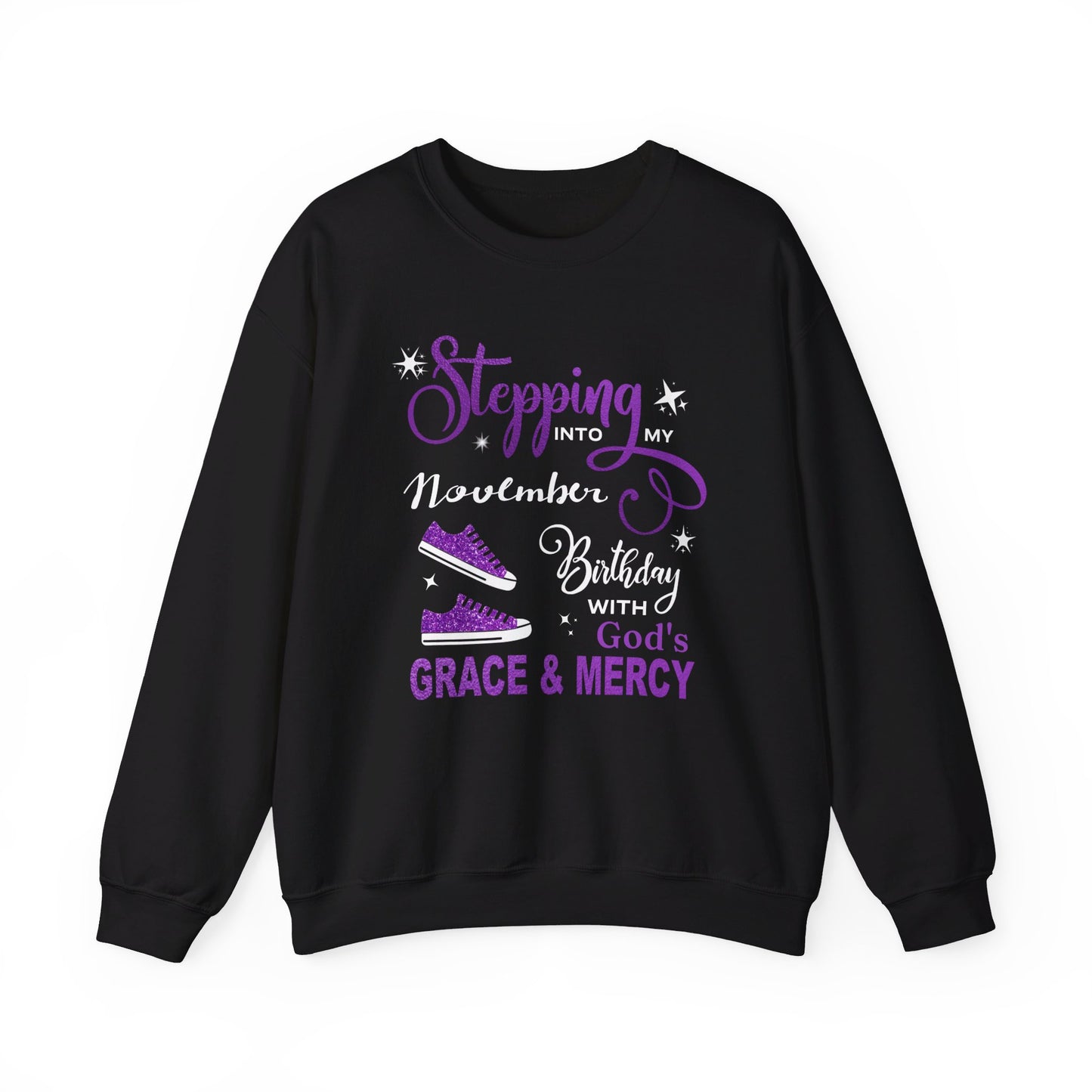 NOVEMBER GRACE & MERCY HEAVY BLEND UNISEX SWEATSHIRT